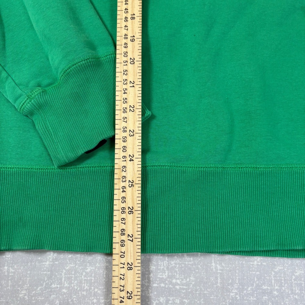 Nike Vintage Mens Green Crew Neck Sweatshirt Big Swoosh Logo Pullover *Flaws - Picture 3 of 14